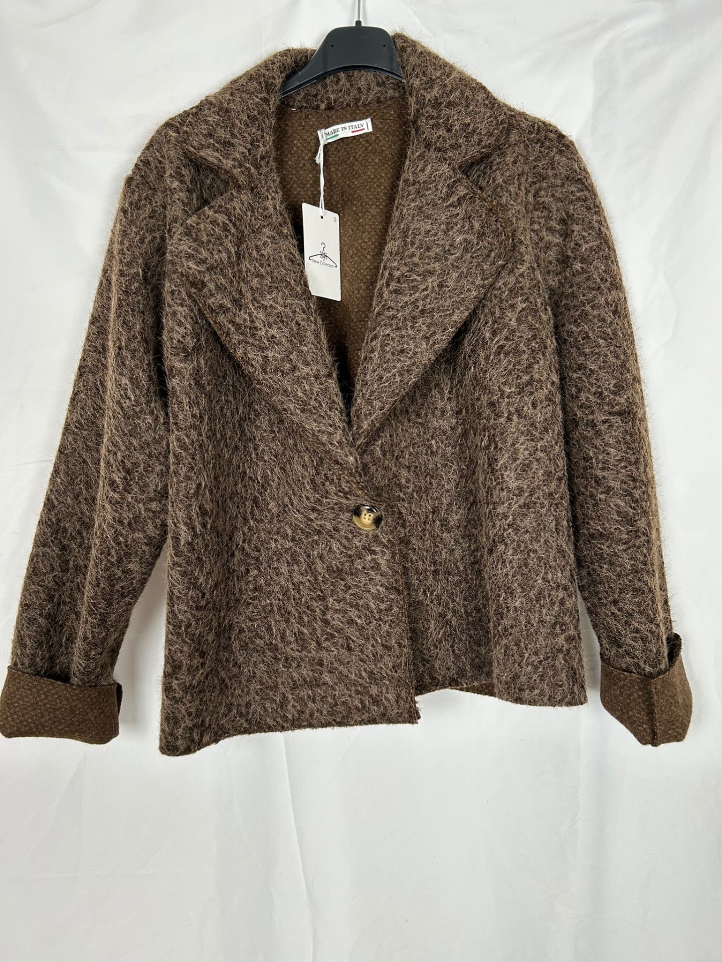 Blazer 'Teddy' – Braun