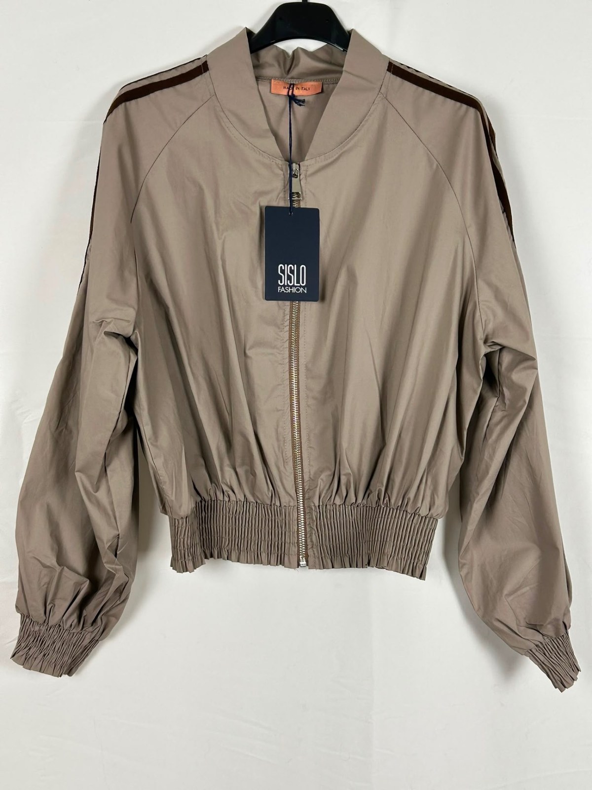 Bomberjacke 'Cotton' – Taupe