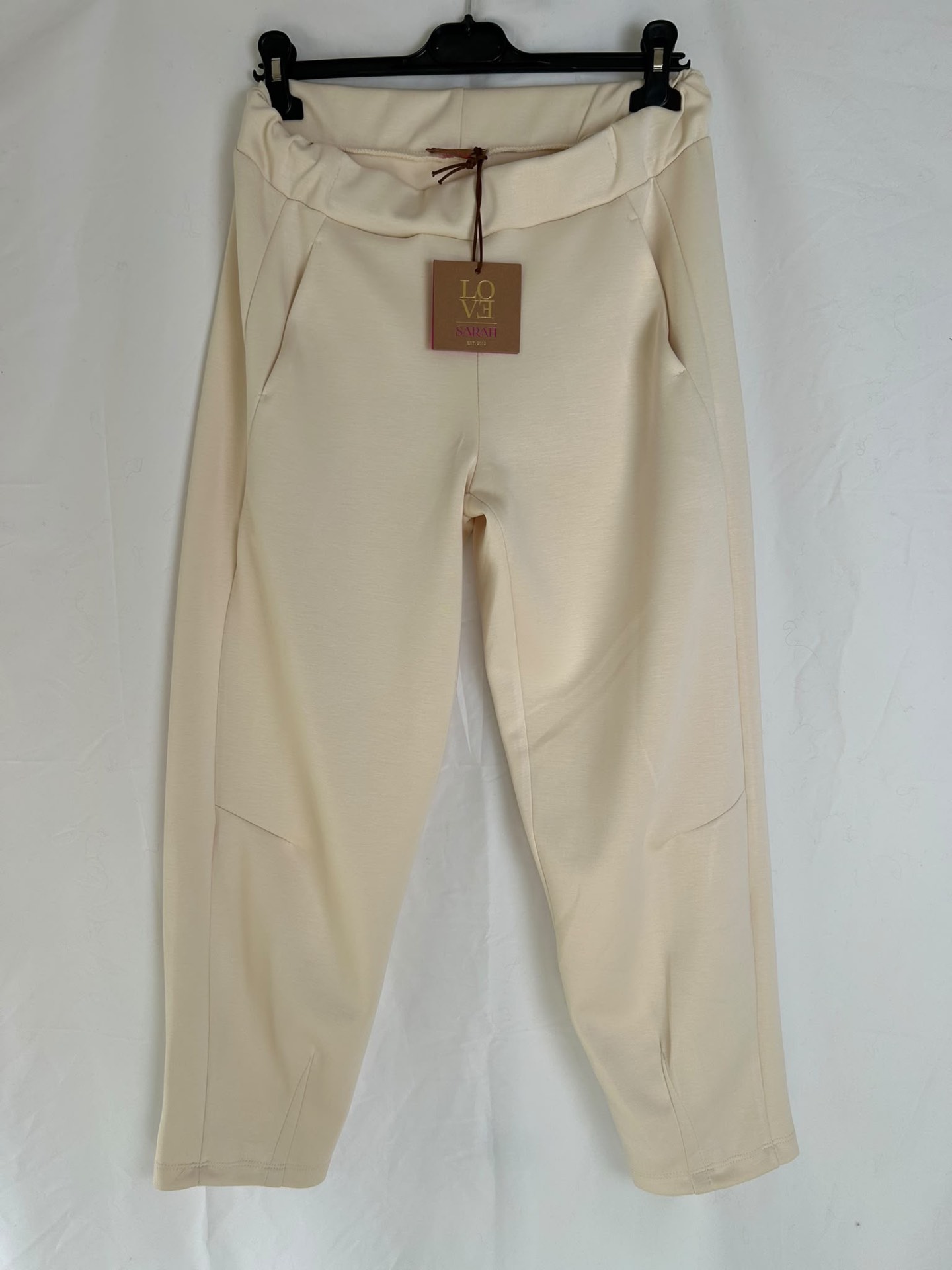 Viskose-Hose – Creme