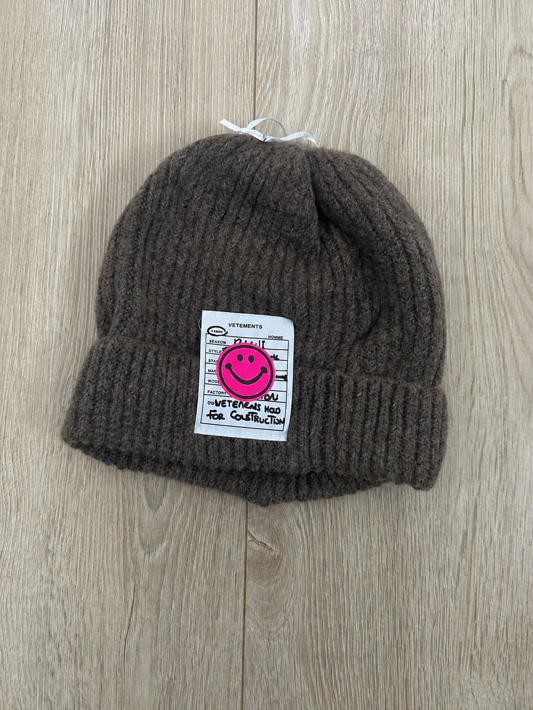 Strickmütze 'Smiley'