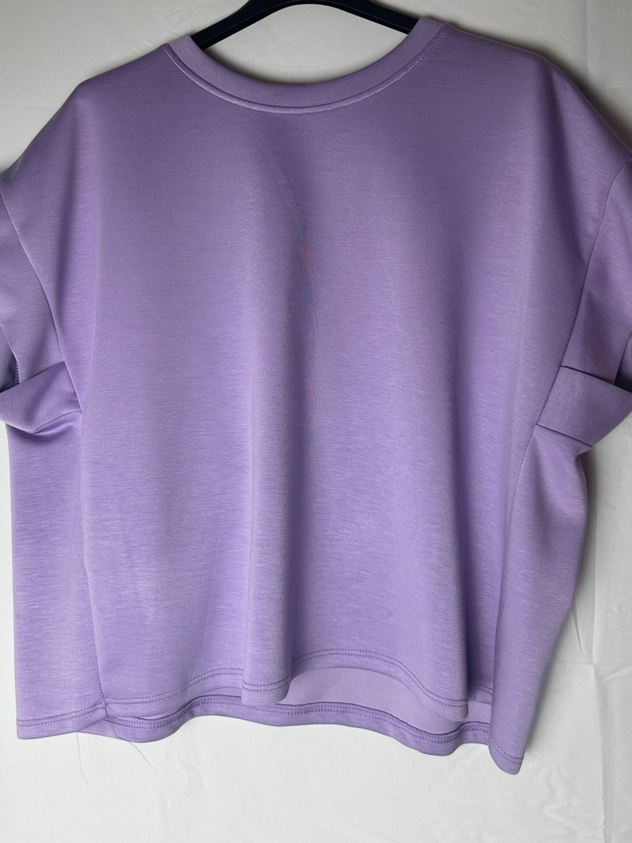 Shirt 'Boxy' – Flieder