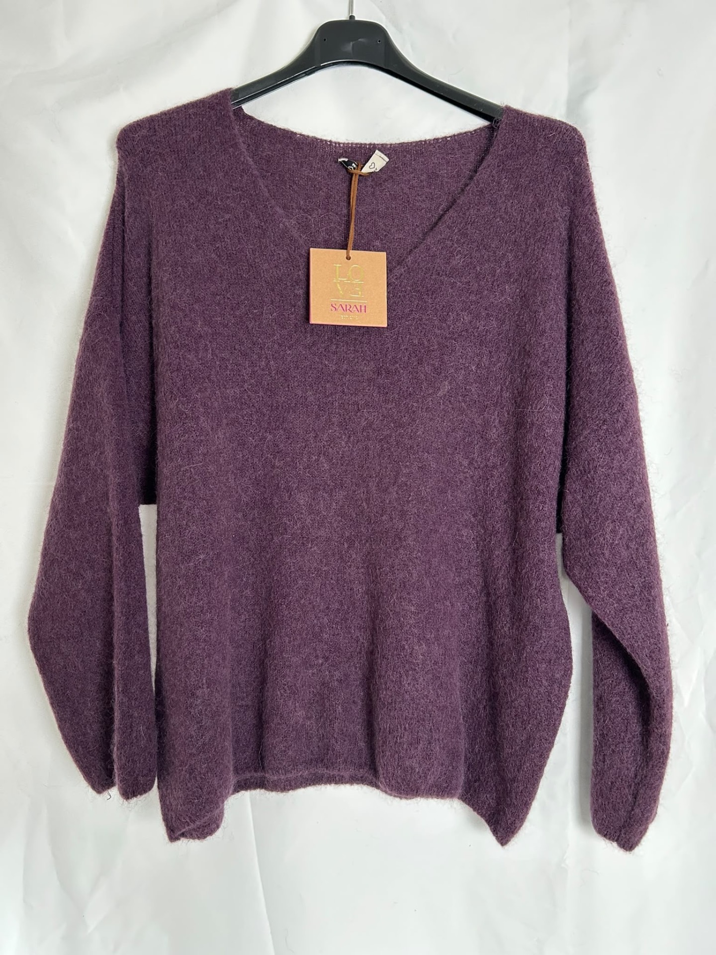 Pullover 'Alpaka' V-Ausschnitt