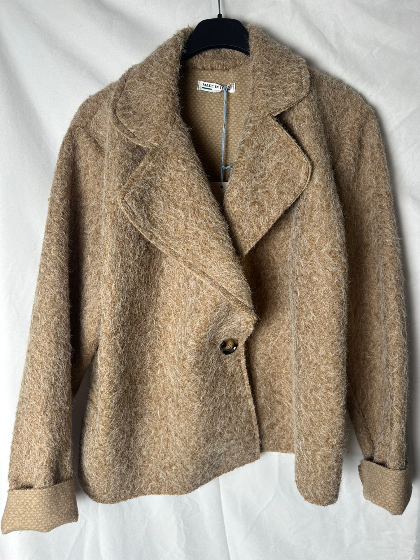 Jacke 'Crop' – Camel