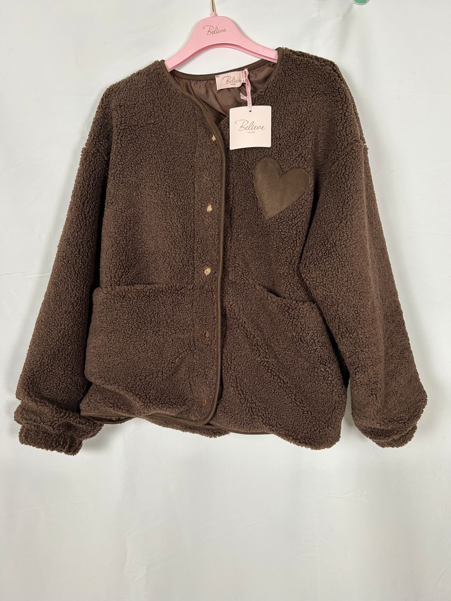 Teddy-Jacke 'Herz'