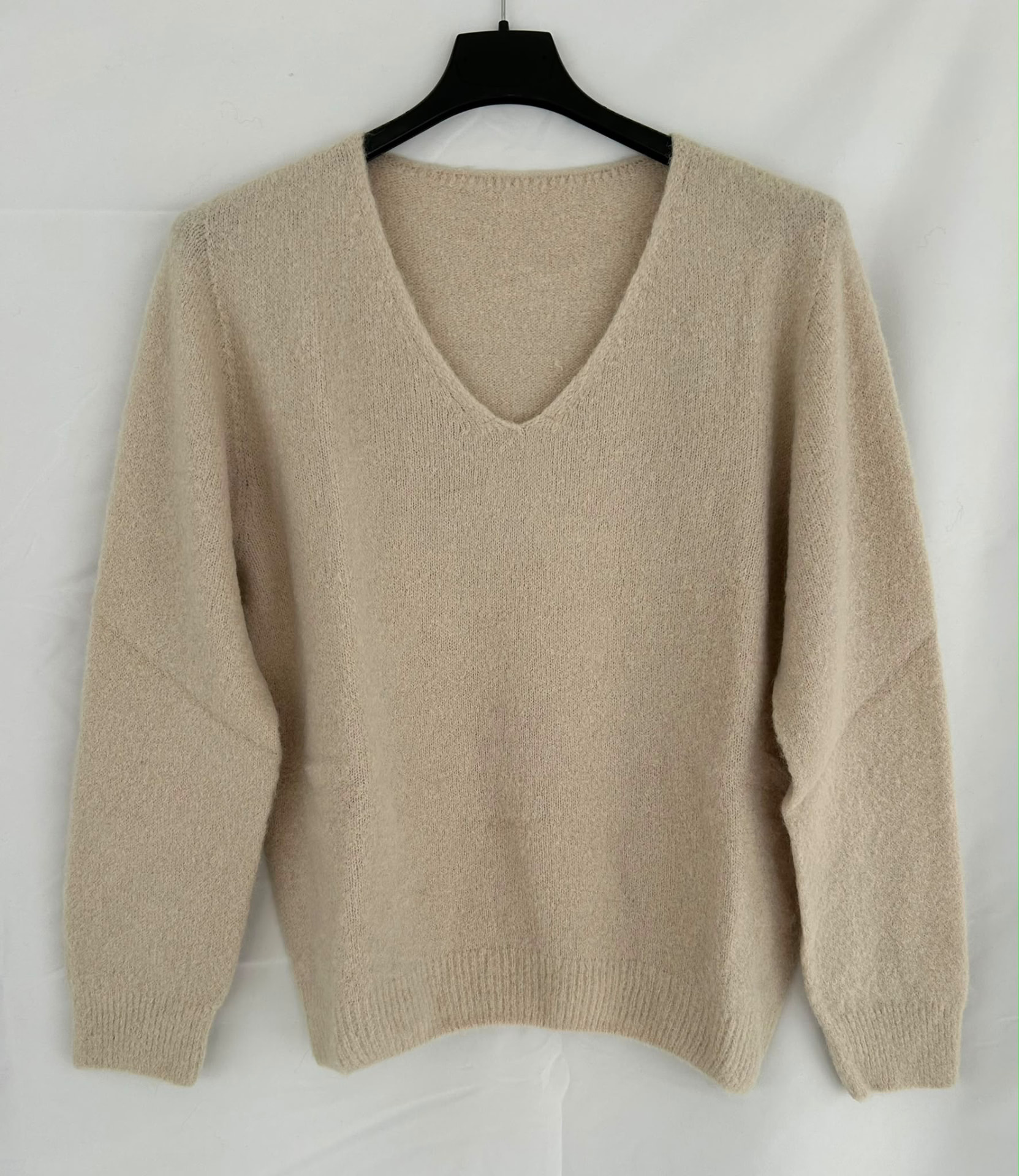 Alpaka-Pullover 'V-Neck'