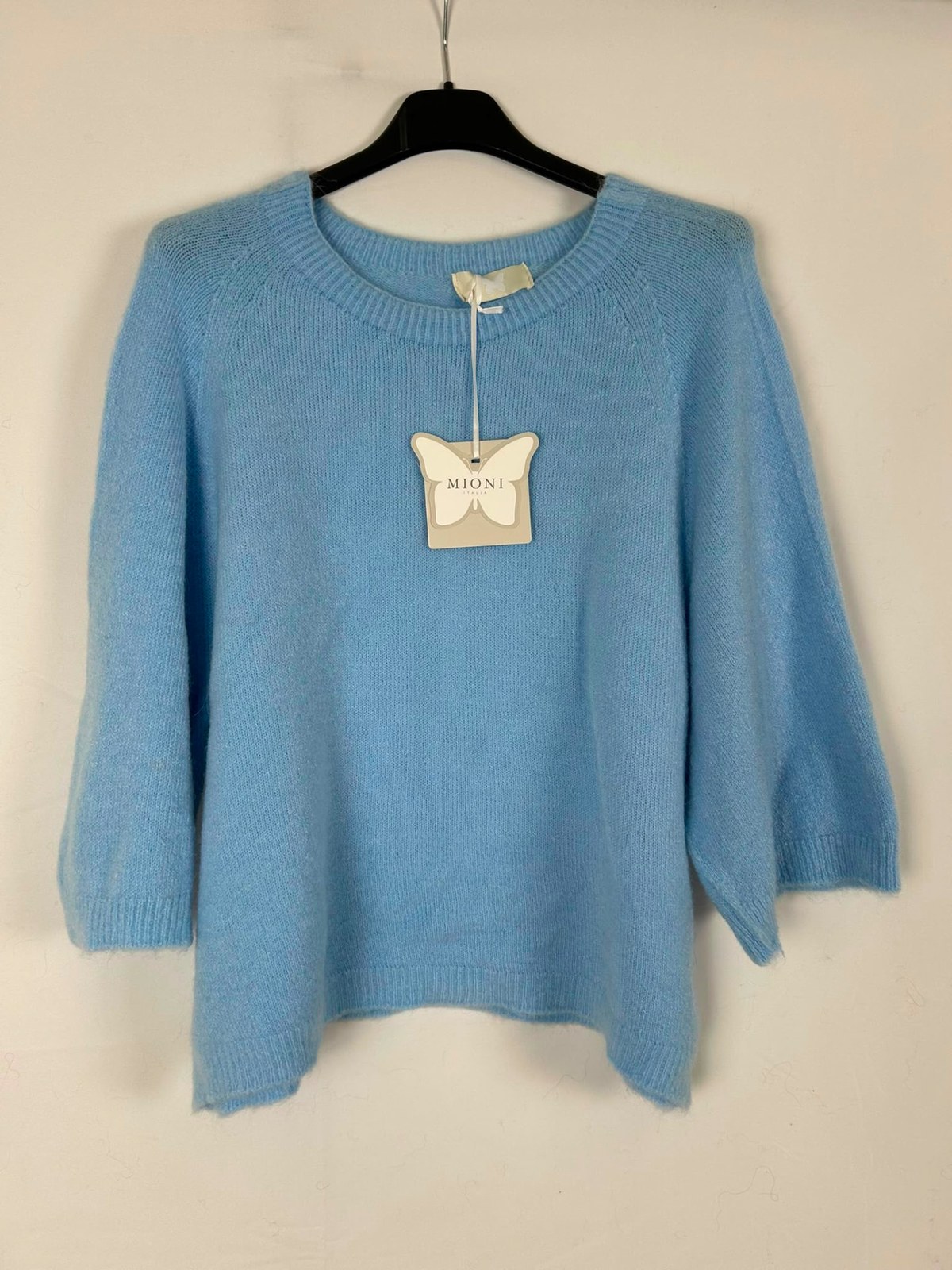 Pullover 'Alpaka' – Hellblau